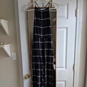 Urban outfitters plaid jumpsuit